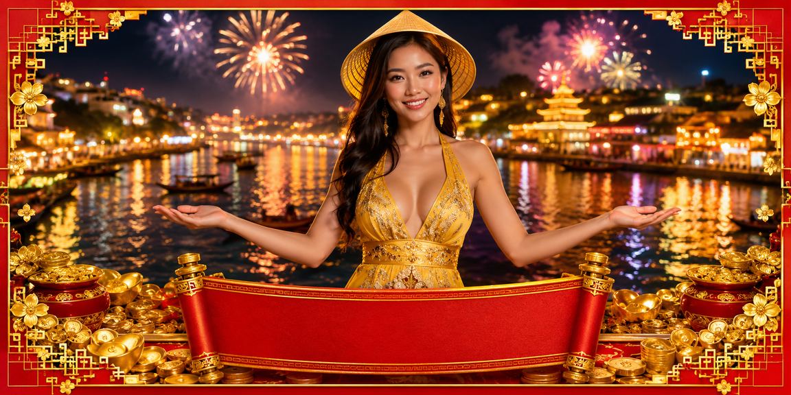 Lễ hội sông Mekong với ánh đèn và hoạt động thưởng cashback